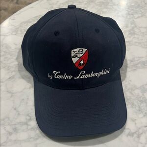 Conino Lamborghini Navy Blue Cap. NEW